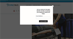 Desktop Screenshot of omnichirotables.com